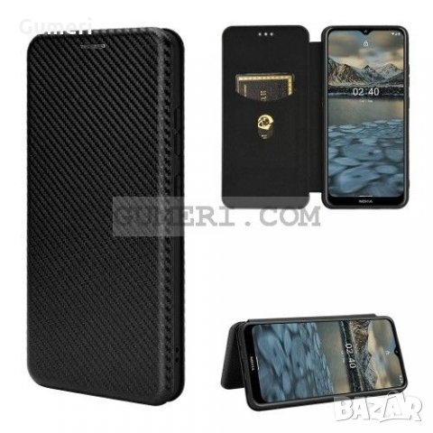 Nokia 2.4 Луксозен тефтер , снимка 3 - Калъфи, кейсове - 30994971