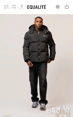 Мъжко зимно яке EQUALITE, снимка 4 - Якета - 53211829