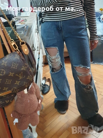 Дьнки стилни накьсани. рС , снимка 4 - Дънки - 53928113