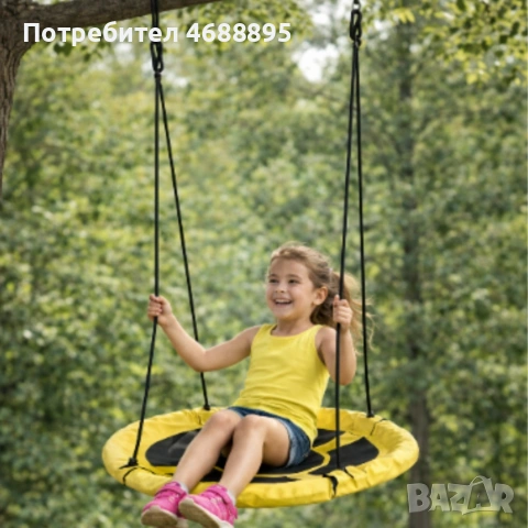 Градинска люлка - Щъркелово гнездо - модерен дизайн и издръжлива конструкция, снимка 3 - Градински мебели, декорация  - 53959389