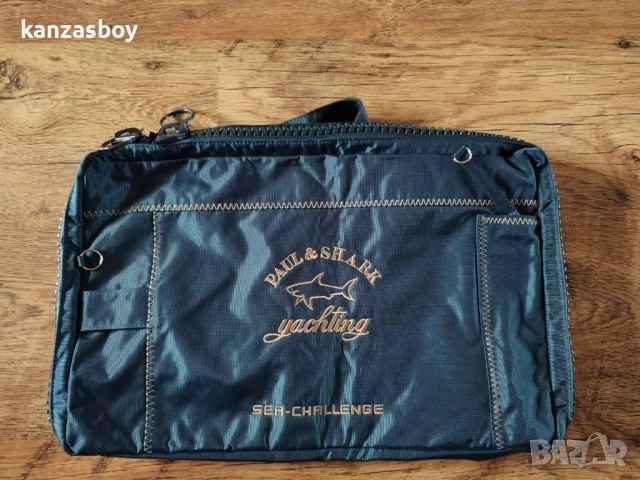 Paul & Shark Yachting Tasche Bag Aktentasche Tragetasche Sea Challenge Blau - мъжка чанта-несесер 
