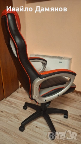 #Геймърски стол #Гейминг стол #Кожен стол #Компютърен стол #Офис стол, снимка 3 - Столове - 54231672