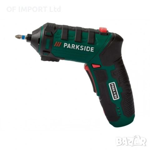 Мини Винтоверт PARKSIDE 4V Li-Ion + LED Фенер и Битове, снимка 3 - Винтоверти - 53188642