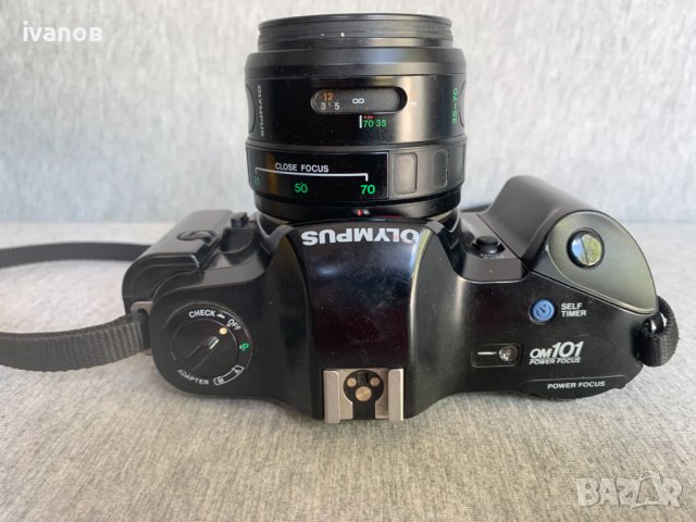 фотоапарат Olympus OM-101, снимка 4 - Фотоапарати - 42223428