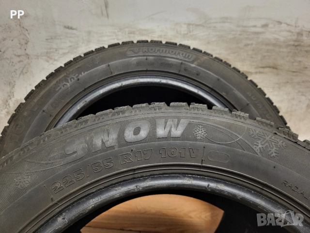 2 бр. 225/55/17 Kormoran 24 г.  / зимни гуми, снимка 6 - Гуми и джанти - 52949768