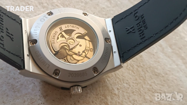 часовник Hublot automatic механичен, снимка 13 - Мъжки - 45108141