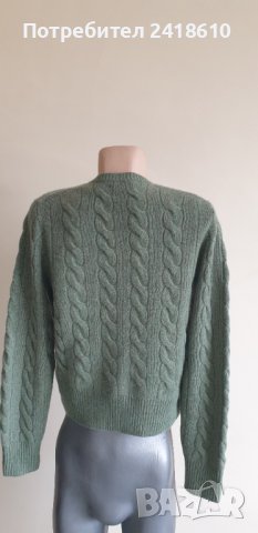 POLO Ralph Lauren Cable Wool / Cashmere Cardigan Knit Womens Size M НОВО! ОРИГИНАЛ! Дамски Пуловер -, снимка 5 - Жилетки - 44459238