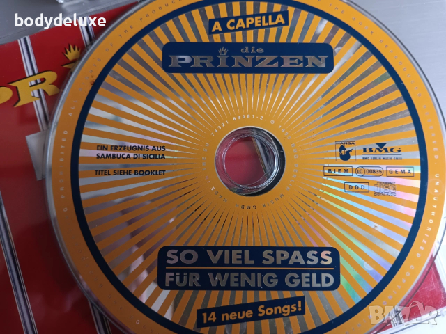 die PRINZEN аудио дискове, снимка 3 - CD дискове - 54261491