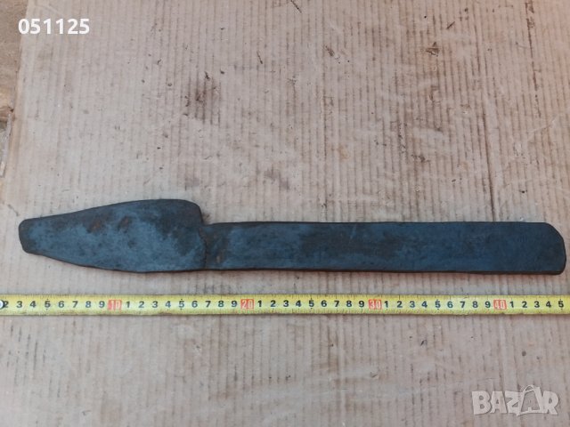 масивен кован сатър, инструмент - възраждане , снимка 15 - Антикварни и старинни предмети - 37348857