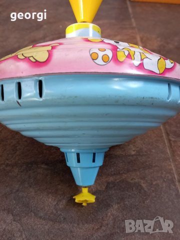 Ламаринена играчка пумпал   18/1, снимка 2 - Антикварни и старинни предмети - 35294526