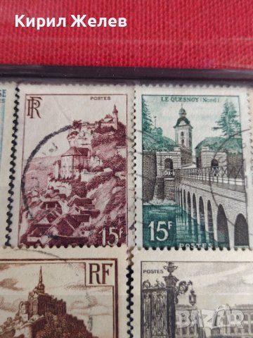Лот пощенски марки стари редки поща Франция за колекция 22021, снимка 10 - Филателия - 36684258