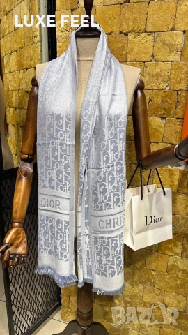 Дамски Шалове ⚜️Dior, снимка 17 - Шалове - 52977026