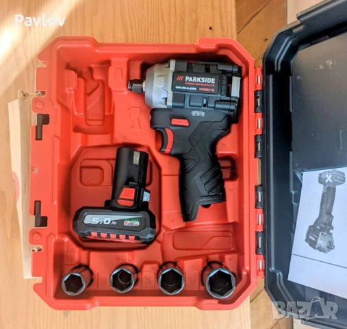 PARKSIDE PERFORMANCE PPDSSA A1 12V; Опция: 4Ач, 5A` бат.,зарядно