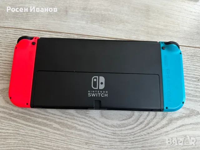 Nintendo Switch OLED 64GB + 64GB SD card, 7 игри, 2 контролера, снимка 3 - Nintendo конзоли - 55906164
