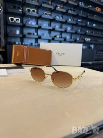 очила с черен обикновен калъф и ув защита celine 