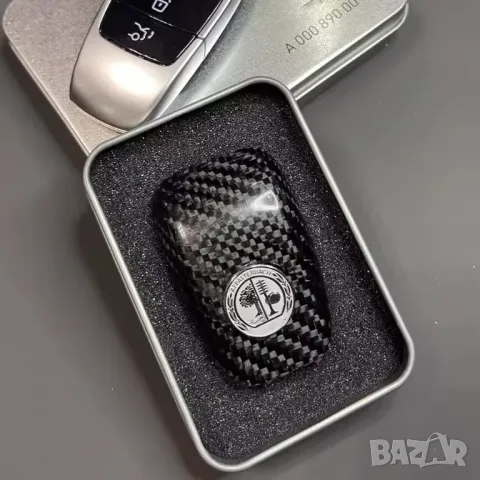 AMG каброново капаче за ключ гръб за Mercedes-Benz AffaTerbach (2016–2021)