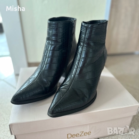 Дамски боти DEE ZEE от еко кожа 37 номер, снимка 2 - Дамски боти - 52488989