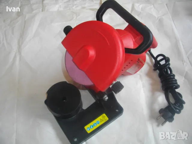 220 вата Немска електрическа МАШИНА ЗАТОЧВАНЕ ВЕРИГИ със забележка искрене ATIKA, снимка 2 - Други инструменти - 47421892