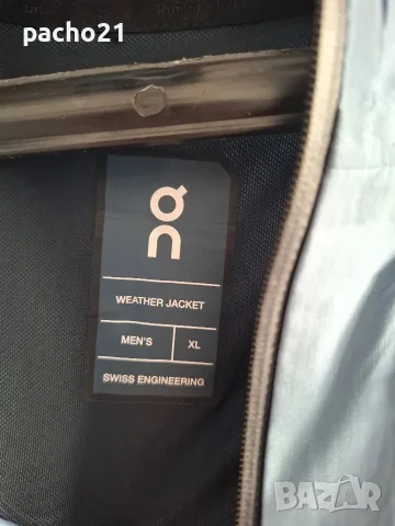 On Running Weather Jacket, снимка 16 - Спортни дрехи, екипи - 56073537