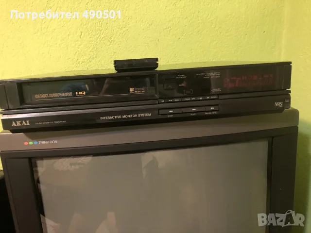 Видео рекордер AKAI VS-23 EDI  VHS, снимка 5 - Плейъри, домашно кино, прожектори - 55837004