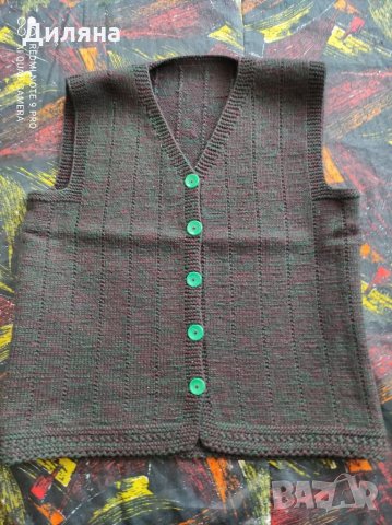 3бр Елека плетени от тънка прежда, снимка 3 - Елеци - 27426746