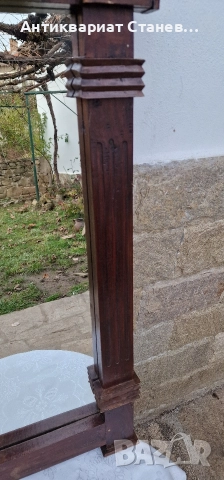 Антикварно дървено огледало , снимка 10 - Декорация за дома - 52842135