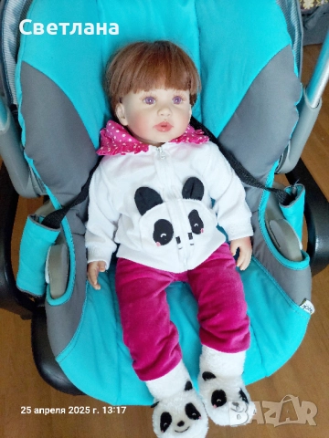 Реалистично бебе височина 60 см., снимка 4 - Кукли - 43856668