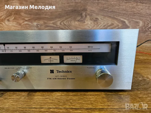Тунер Technics ST-3150 – Аналогов шик от Златната ера, Made in Japan, снимка 6 - Декове - 56160322