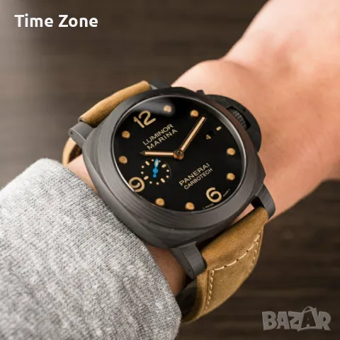 Panerai Luminor Marina 1950 3 Days 44mm Carbotech Black Dial Automatic Различни Варианти, снимка 12 - Мъжки - 48007713