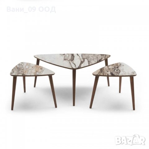 Уникален сет 3 броя масички, снимка 2 - Маси - 38505434