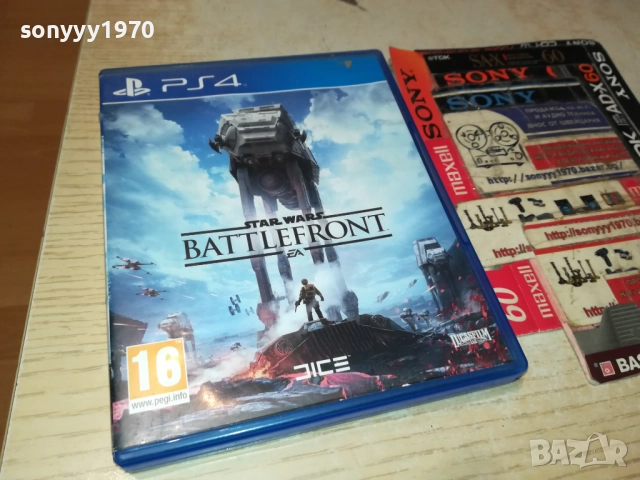 SONY PS4 GAME STAR WARS BATTELFRONT 0510251811