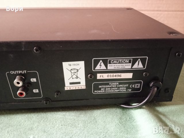 X4-Tech TU-1000 RDS-Tuner, снимка 7 - Радиокасетофони, транзистори - 35214638