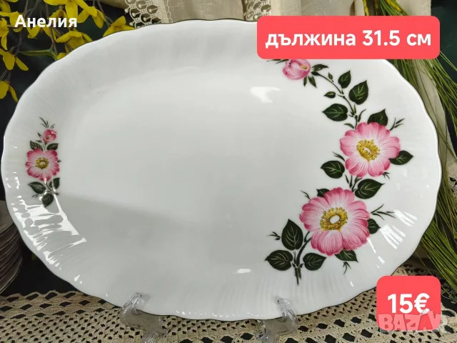 Winterling Bavaria дива роза за хранене , снимка 13 - Чинии - 55711779