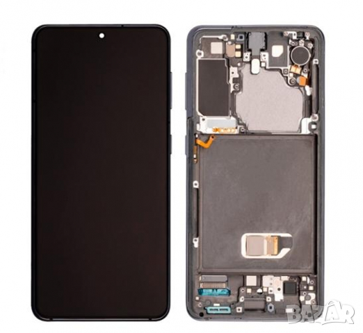 LCD Дисплей за Samsung SM-G991A S21 5G / GH82-27256A/ Тъч скрийн / Графит / Оригинал Service Pack, снимка 1 - Тъч скрийн за телефони - 36442709