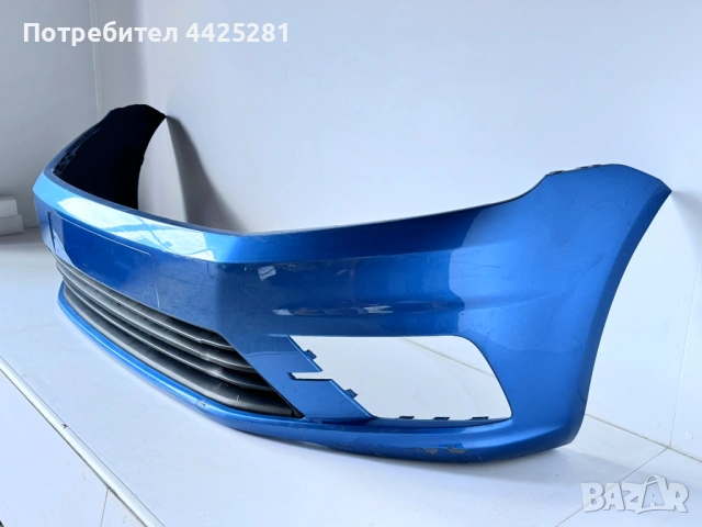 предна броня VW Caddy  с решетка 2015-2020 г. #1123V, снимка 3 - Части - 54283591