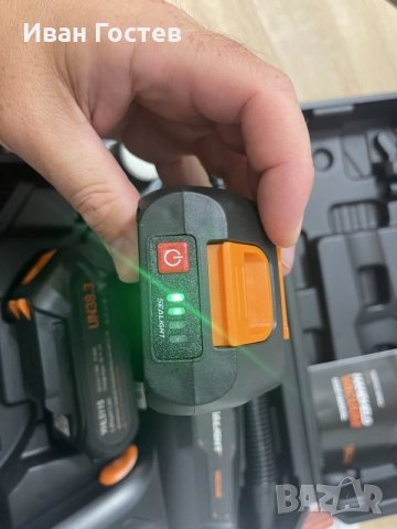 Мощна акумулаторна прахосмукачка SEALIGHT X1 Plus+ (21000Pa, 2 батерии, куфар), снимка 7 - Прахосмукачки - 55838443