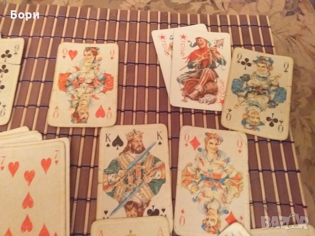 Стари карти, снимка 8 - Карти за игра - 31029853