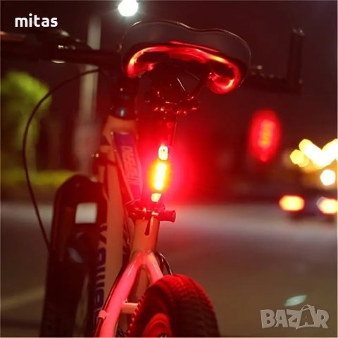 Акумулаторни LED стоп светлини за велосипед, ел. скутер - 3 цвята, снимка 8 - Аксесоари за велосипеди - 29813837