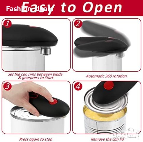 Нова Електрическа отварачка за консерви Кухня Ресторант Дом , снимка 5 - Други стоки за дома - 42894340