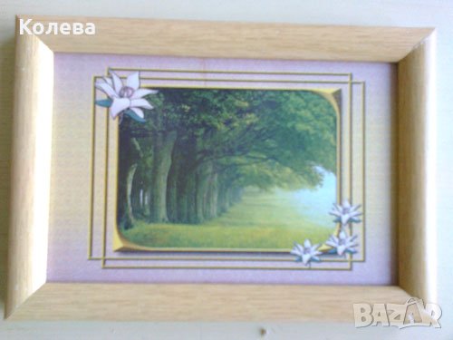 Гора. Картина с рамка, снимка 1