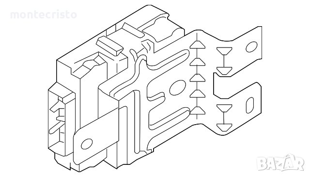 Модул раздатъчна кутия Hyundai Tucson TL / 954473B660 / 95447-3B660 / 0 260 004 007 / 0260004007, снимка 6 - Части - 37589059