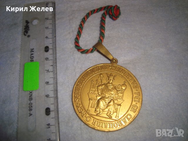 1978г. ПОЗЛАТЕН ИМПЕРАТОСКИ БРОНЗОВ КОЛЕКЦИОНЕРСКИ РЕТРО МЕДАЛ ГЕРМАНИЯ РЯДЪК 30601, снимка 3 - Антикварни и старинни предмети - 37971044