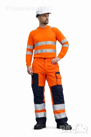 Оригинален работен панталон Fristads Kansas – Hi Vis, размер M