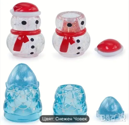 Молд бурканче снежен човек 