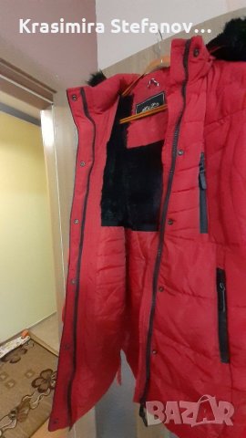 Дамско топло ,меко ватирано зимно яке, снимка 4 - Якета - 31371649