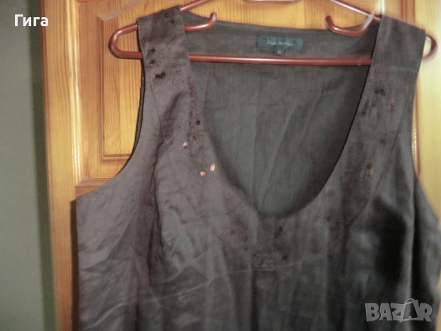 нова кафява рокля, снимка 3 - Рокли - 37625075