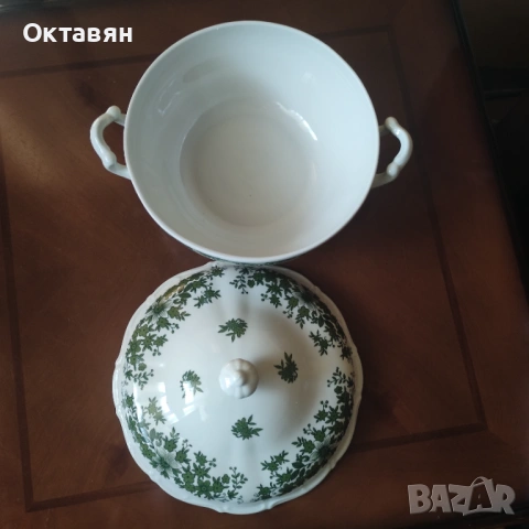 Порцеланов супник, снимка 3 - Кутии за храна - 53346371