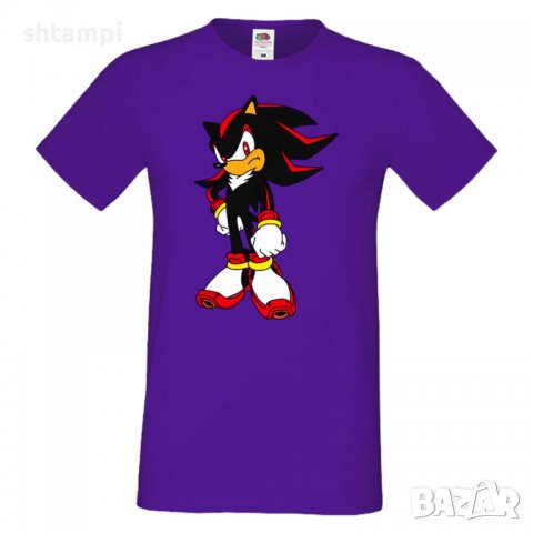 Мъжка тениска Sonic Shadow Игра,Изненада,Подарък,Празник,Повод, снимка 17 - Тениски - 37243941