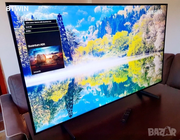 Телевизор - Samsung 50 ИНЧА - QLED - SMART TV - UHD - HDR !, снимка 9 - Телевизори - 53166617