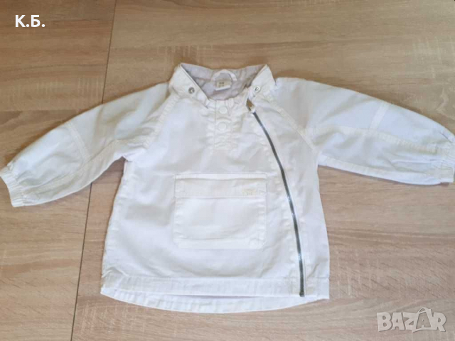 Бебешко яке ,,H&M" пролет/ есен р-р  74/80, снимка 2 - Бебешки якета и елеци - 36466091